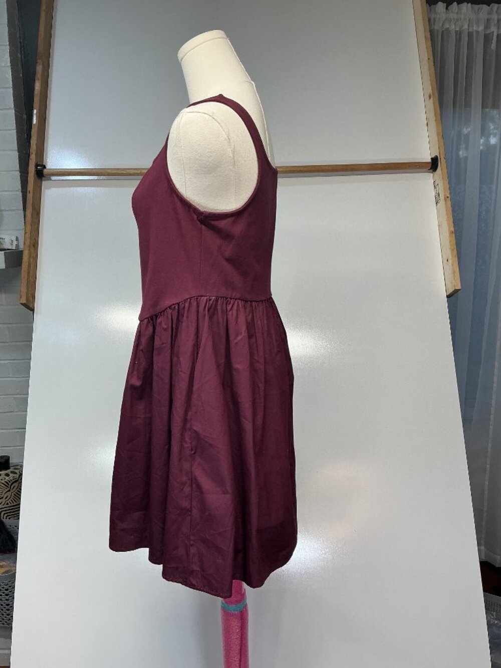 Weekend Academy Dark Cherry Corset Dress XL 14-16 NWT - Picture 9 of 15